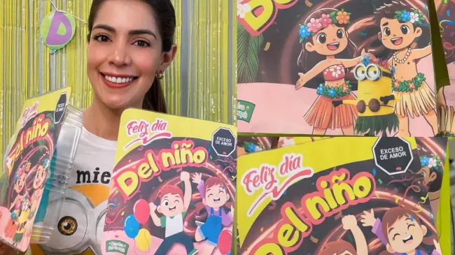 La maestra Miel de Maple comparte las portadas para hacer dulceros gigantes de Duvalín para la fiesta del Día del Niño: Foto: Maestra Miel de Maple