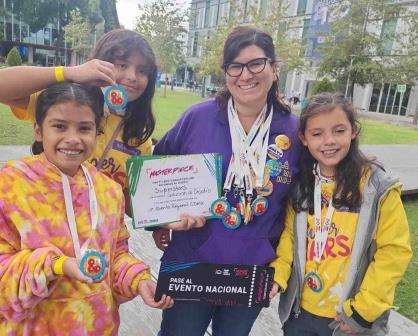 6 niñas del colegio Luminos Puebla participan en First Lego League