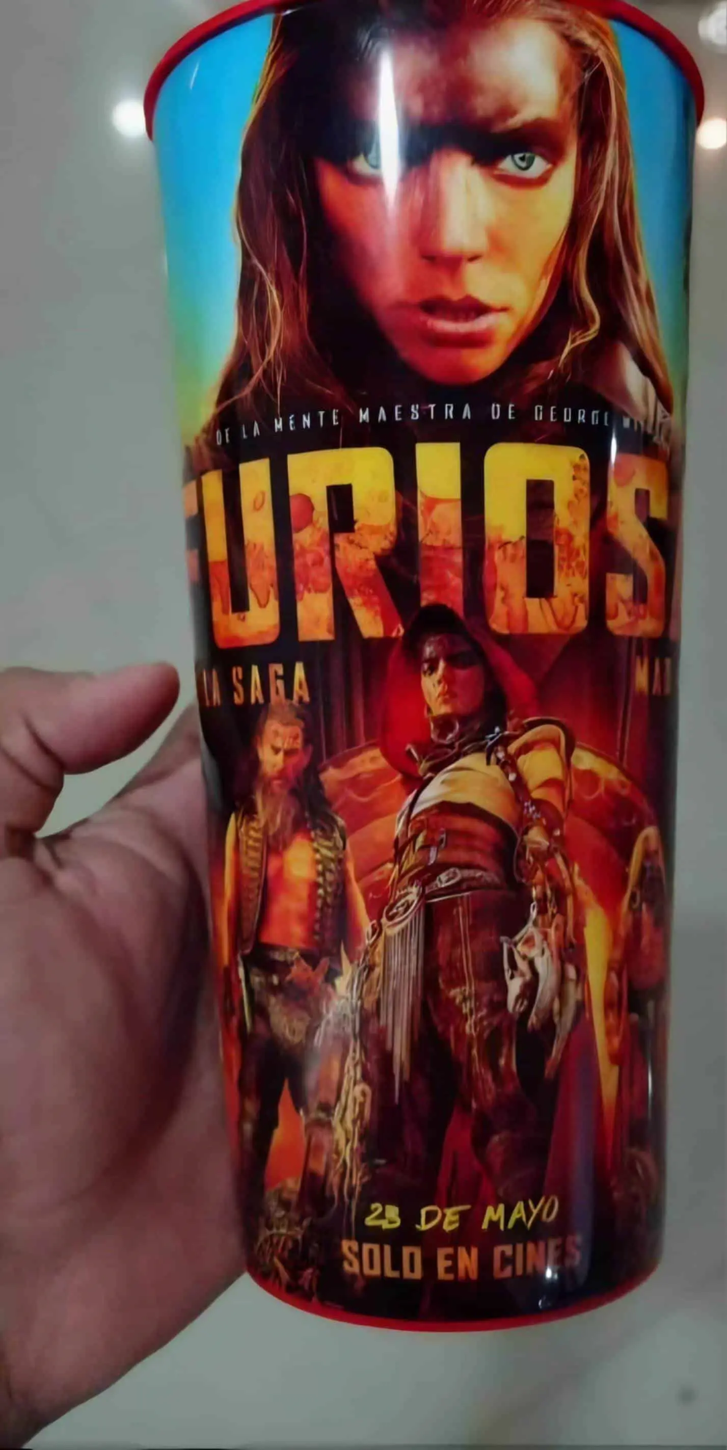 Vaso de Furiosa: de la saga Mad Max en Cinemex