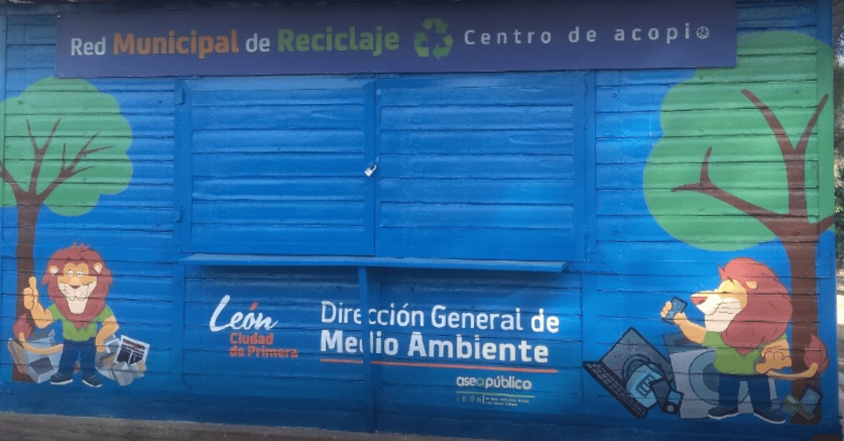 Ubica 4 centros de acopio en León, Gto y recicla. Foto Zona Franca