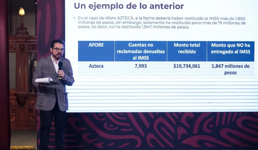 IMSS da detalles sobre la reforma de pensiones .