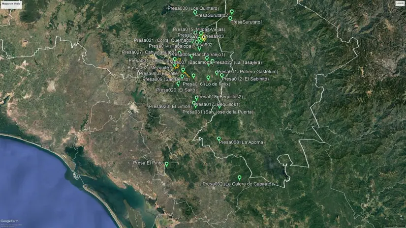 Represas que se construirán en Mocorito para consumo humano y pecuario