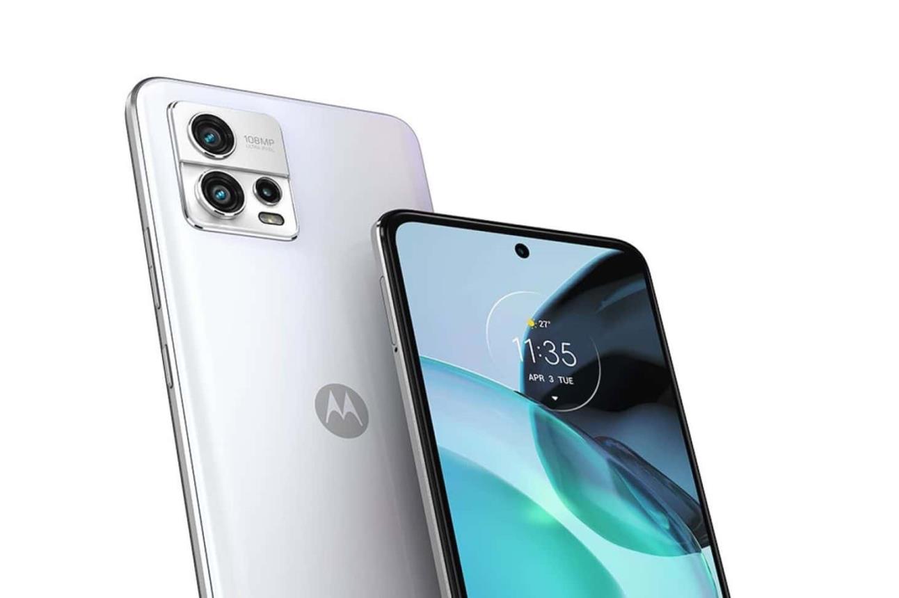 El Motorola Moto G72 trae un diseño atractivo, y es parte de la gama media. Foto: Cortesía
