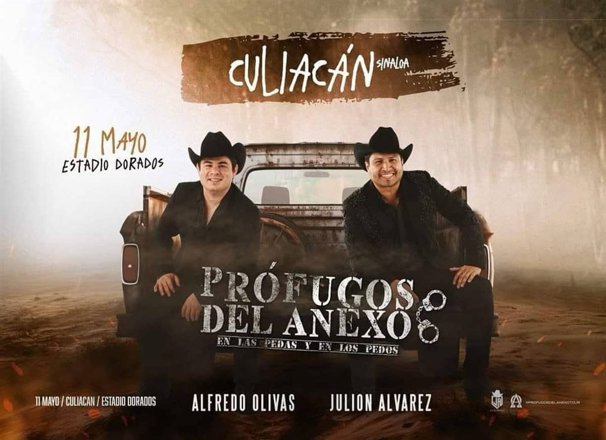 Alfredo olivan y julión Álvarez en Culiacán, Sinaloa