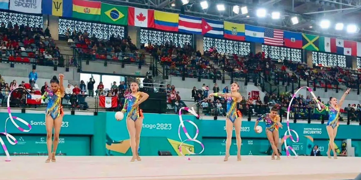 Gimnasia rítmica mexicana logra su segunda final en Copa Mundial de Azerbaiyán.