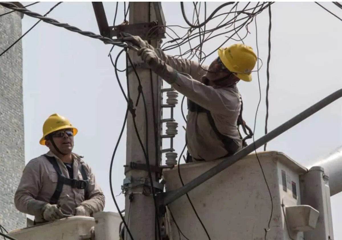 Trabajadores de la CFE