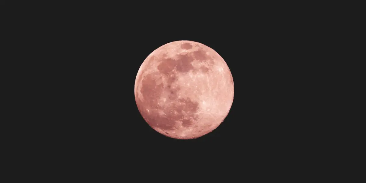 ¿Cuándo es la luna llena de abril de 2024? Pero ¿por qué se llama Luna Rosa? Foto: uomo libero .