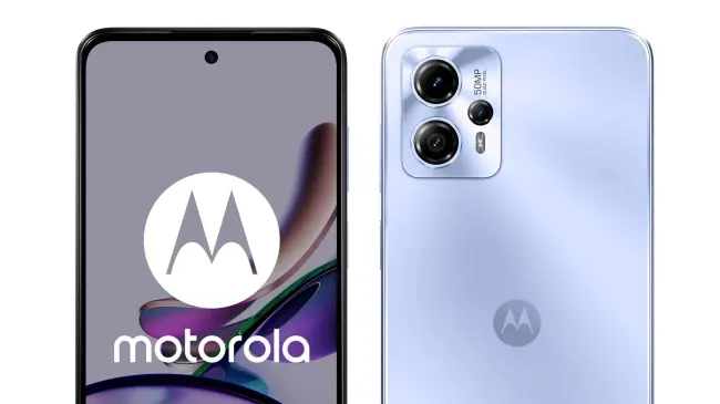 El smartphone Motorola Moto G13 incluye batería de larga duración. Foto: Cortesía