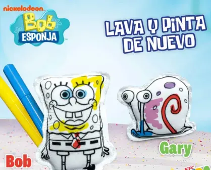 KFC lanza figuras de Bob Esponja para celebrar el Día del Niño