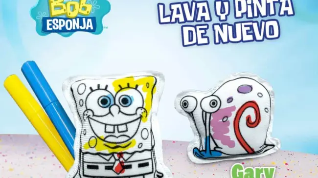 Son 4 figuras coleccionables de Bob Esponja y sus amigos. Imagen: KFC