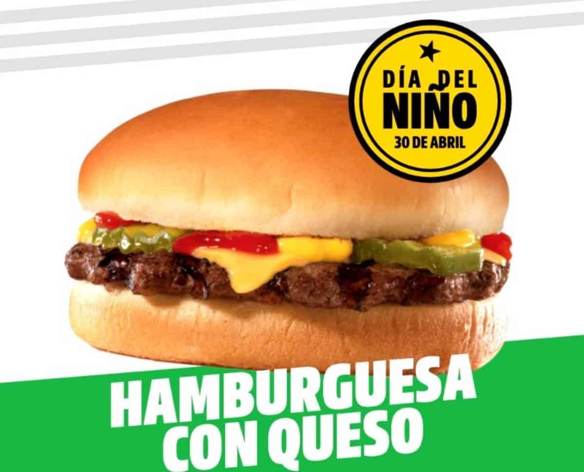 Llévate una hamburguesa gratis el Día del Niño en Carls Jr. Imagen: Carls Jr México
