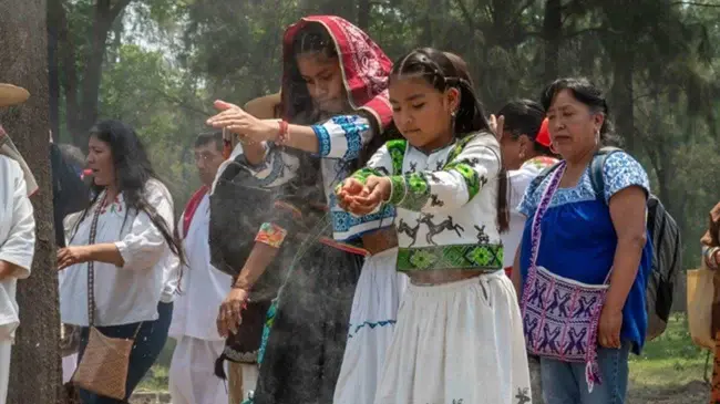 Ceremonia lluvias.