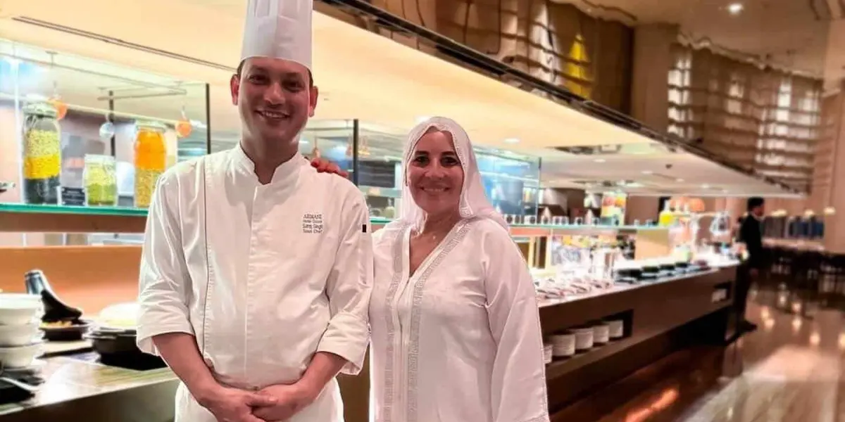 La chef Ana Rosa Beltrán del Río, orgullosa de la cocina de Chihuahua. Foto: Cortesía