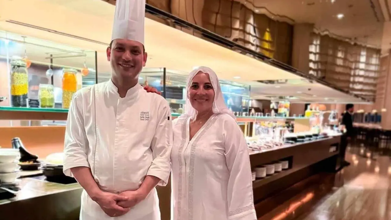 La chef Ana Rosa Beltrán del Río, orgullosa de la cocina de Chihuahua. Foto: Cortesía