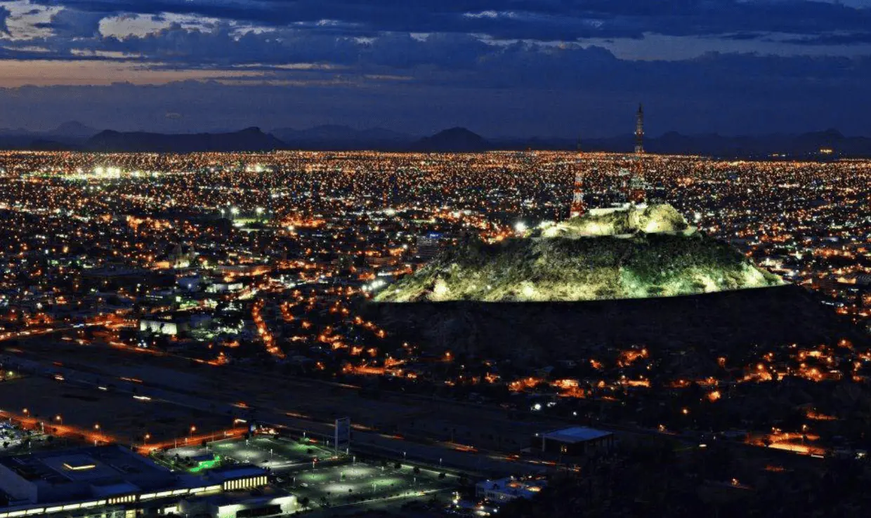 Hermosillo, Sonora de noche. Foto TuriMexico