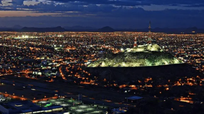 Hermosillo, Sonora de noche. Foto TuriMexico