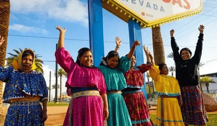 Equipo Ra Ra Ra. Mujeres rarámuris en Speed Project