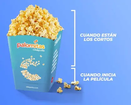 Cinépolis tendrá palomitas y refrescos a mitad de precio; fechas