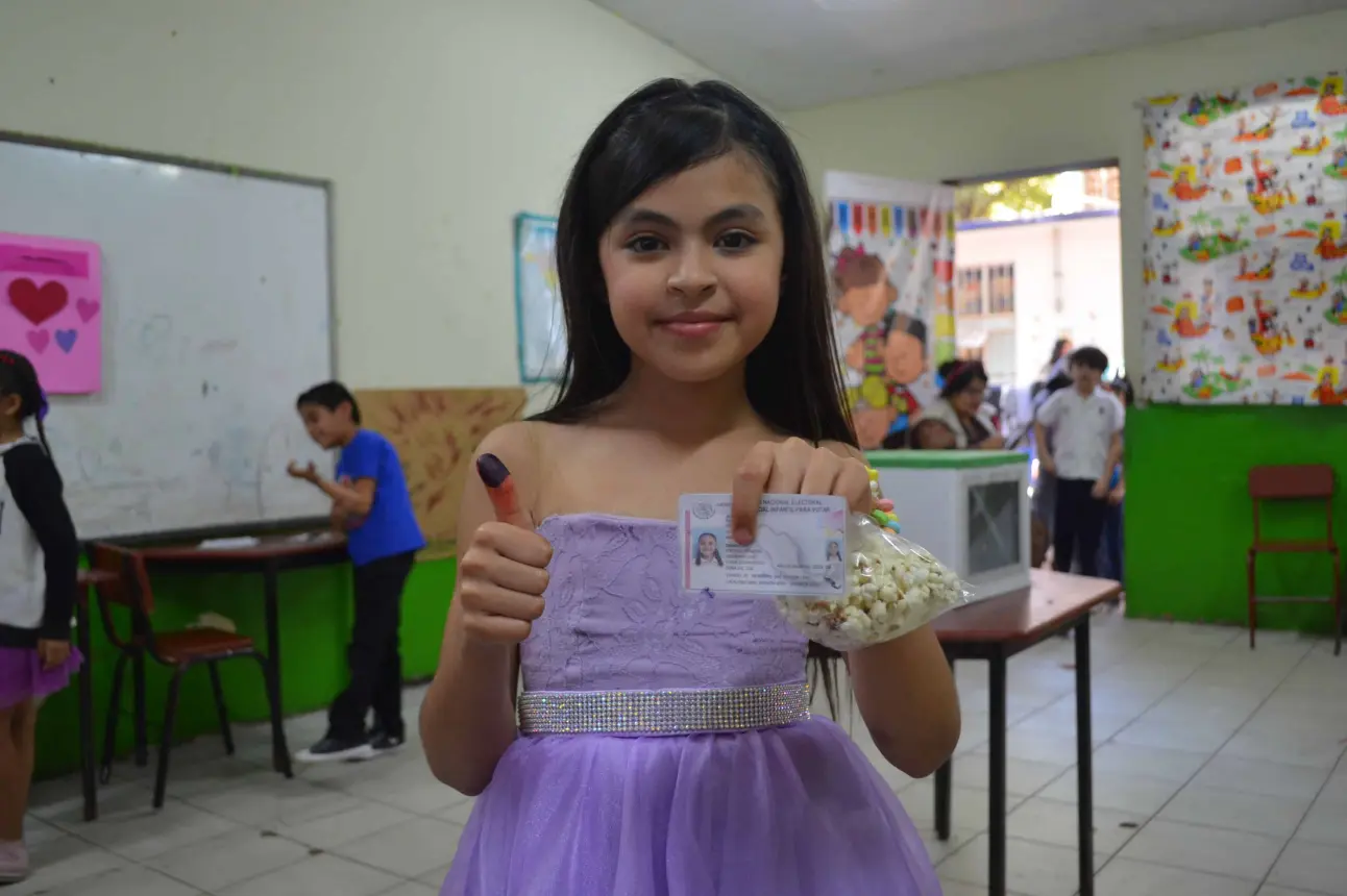 Cuando se ejerce el derecho a decidir, la comunidad se enriquece. La voz de los niños y niñas es muy importante.