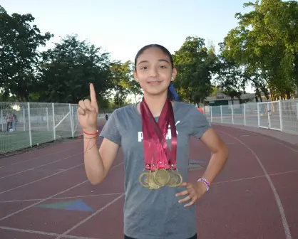 María Mercedes, una estrella en ascenso en el dinámico mundo del atletismo en Culiacán