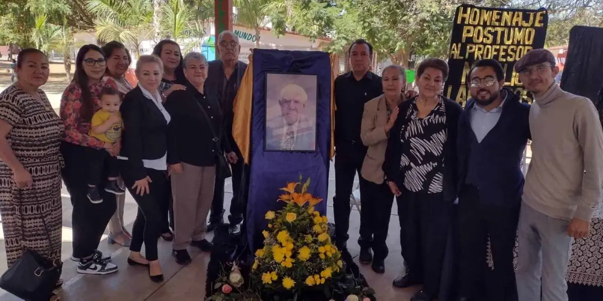 La familia de Natalio Landeros Ramos honra su memoria.