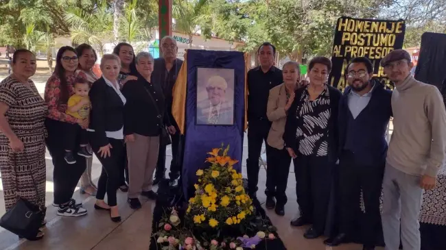 La familia de Natalio Landeros Ramos honra su memoria.