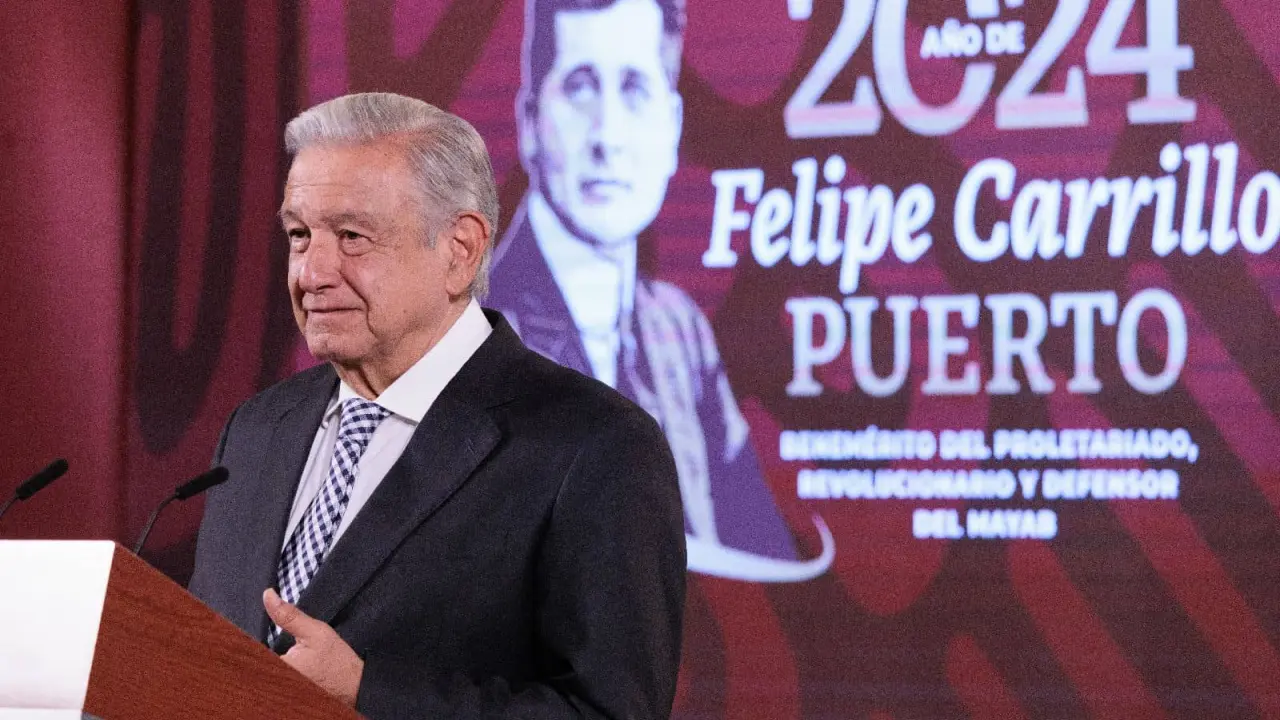 Andrés Manuel López Obrador, presidente de México.