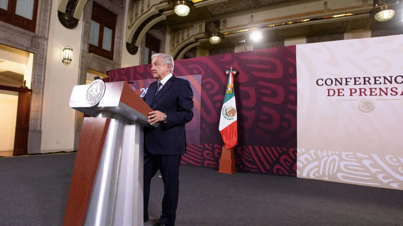 Andrés Manuel López Obrador, presidente de México.