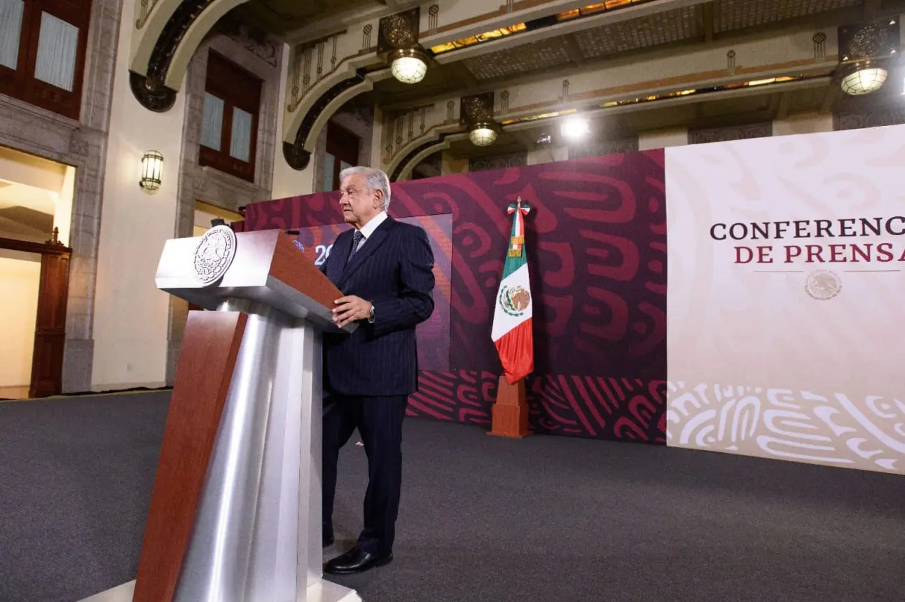 Andrés Manuel López Obrador, presidente de México.