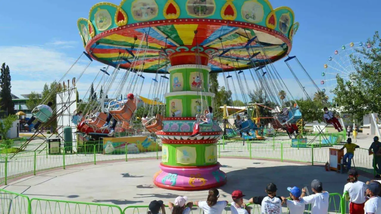 Festejo del Día del Niño en el Parque Colibrí de Chihuahua. Foto: Cortesía