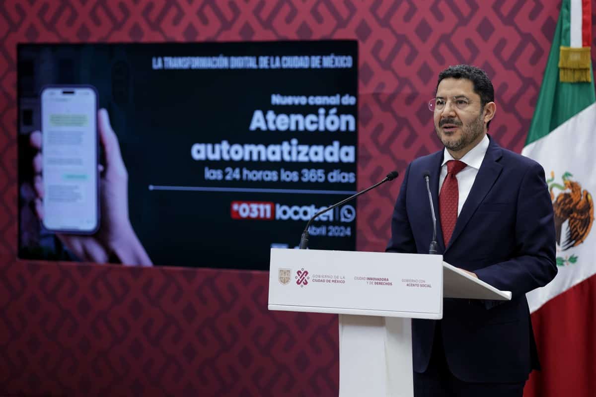 El gobierno de México presentó el nuevo Chatbot CDMX