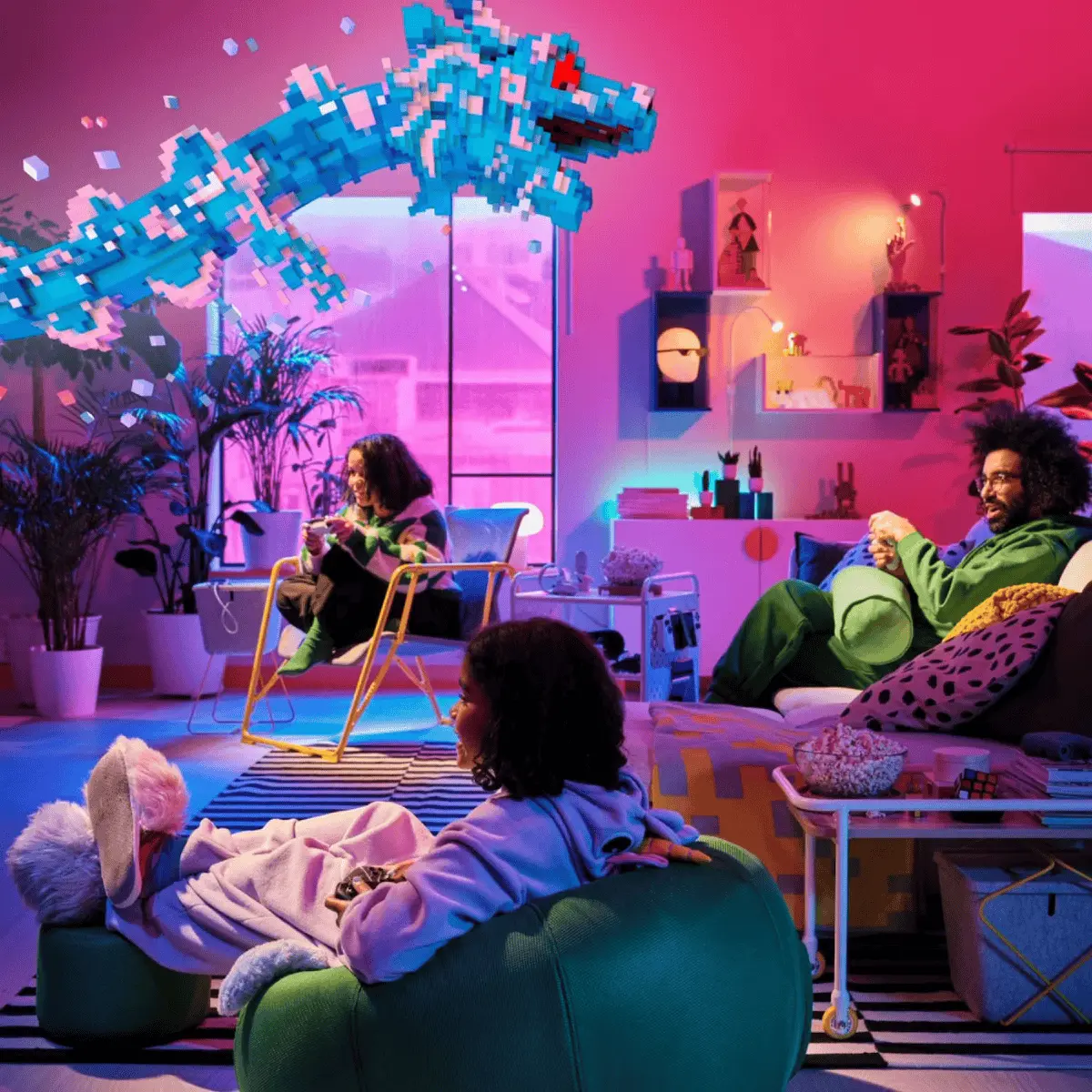 ¿Ya conoces la colección gaming BRÄNNBOLL de IKEA? Foto IKEA