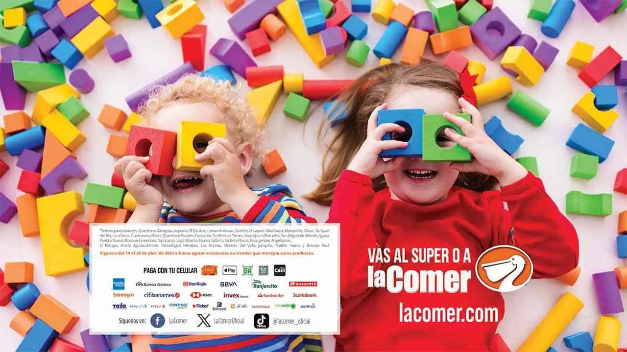 Ofertas en La Comer por el Día del Niño. Foto: Cortesía