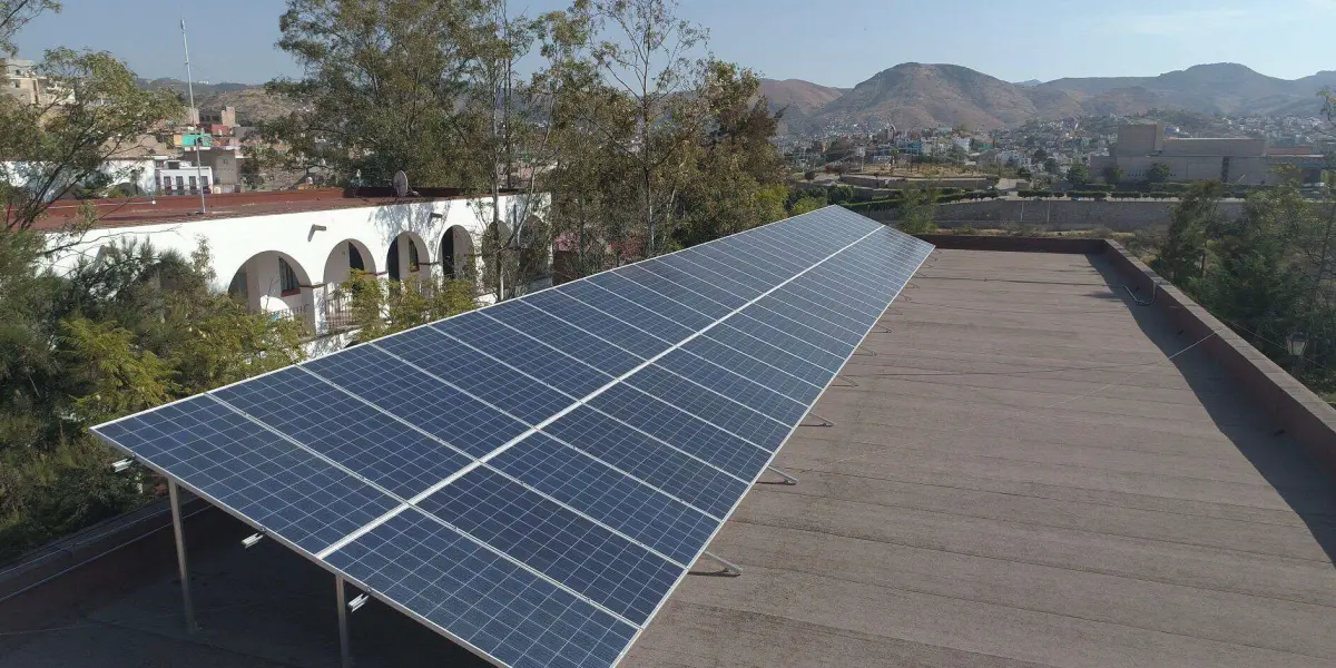 Aprovechamiento de energía solar. Foto Gobierno de Guanajuato