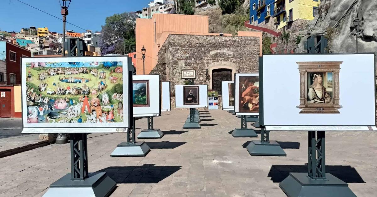 Tesoros del Prado: Exposiciones al aire libre en Guanajuato