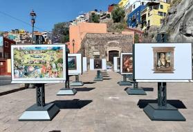 Tesoros del Prado: Exposiciones al aire libre en Guanajuato