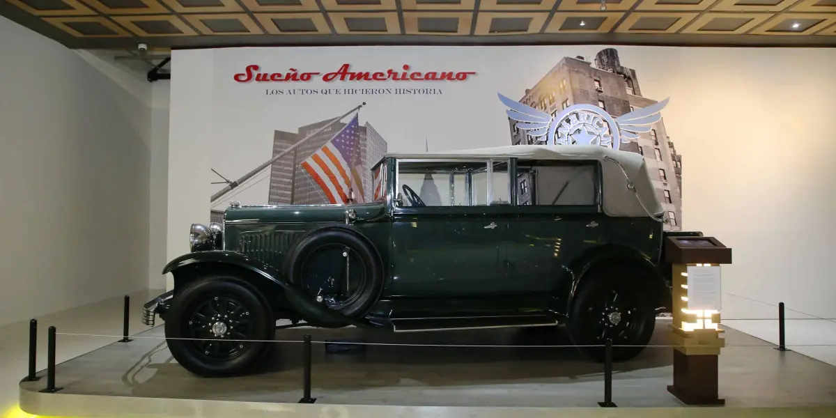 Exposición temporal Sueño Americano en el Museo del Automóvil de Puebla. Foto Gobierno de Puebla