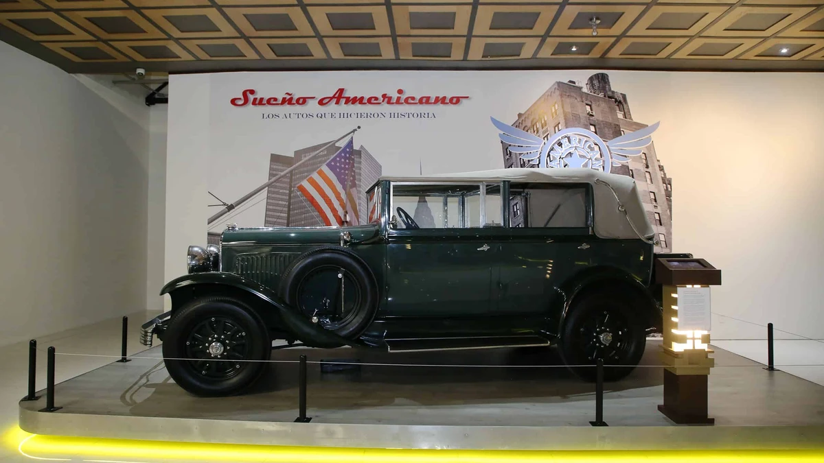 Exposición temporal Sueño Americano en el Museo del Automóvil de Puebla. Foto Gobierno de Puebla