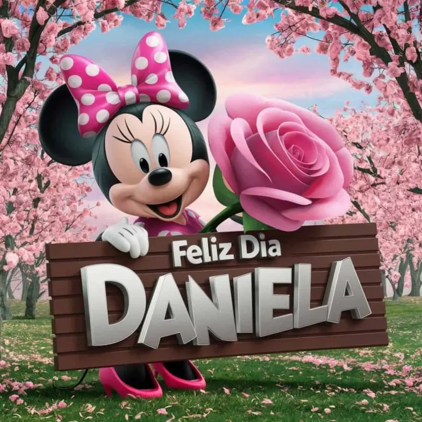 Diseño en 3D de Minnie Mouse. Foto: Cortesía