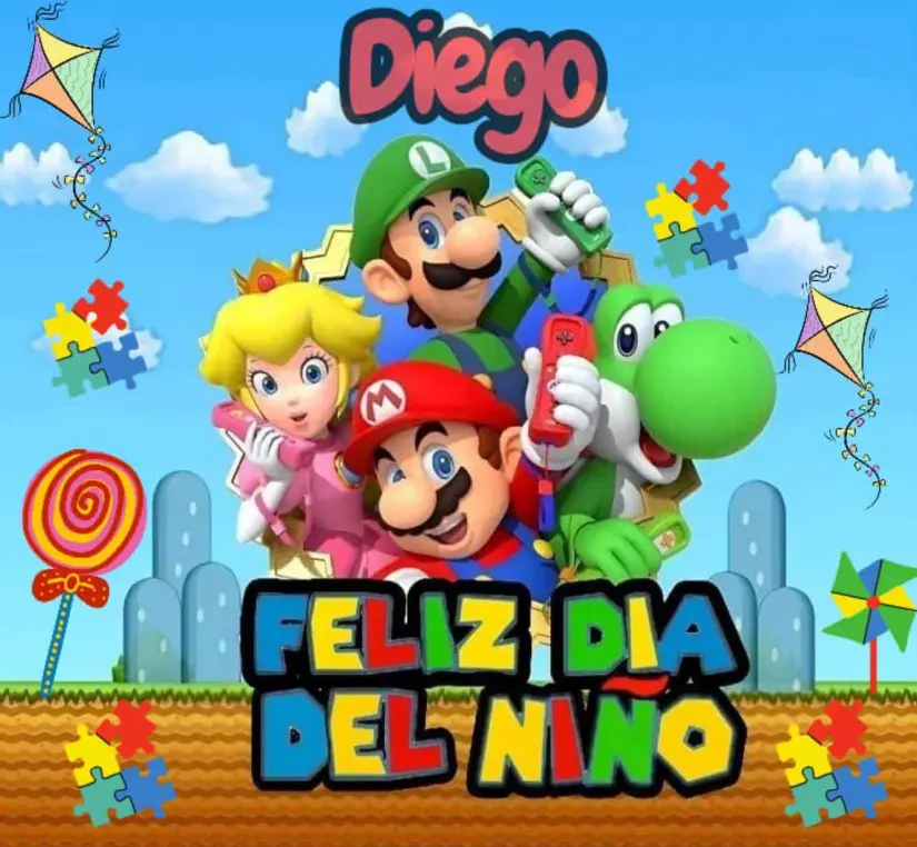 Diseño en 3D de Mario Bros. 