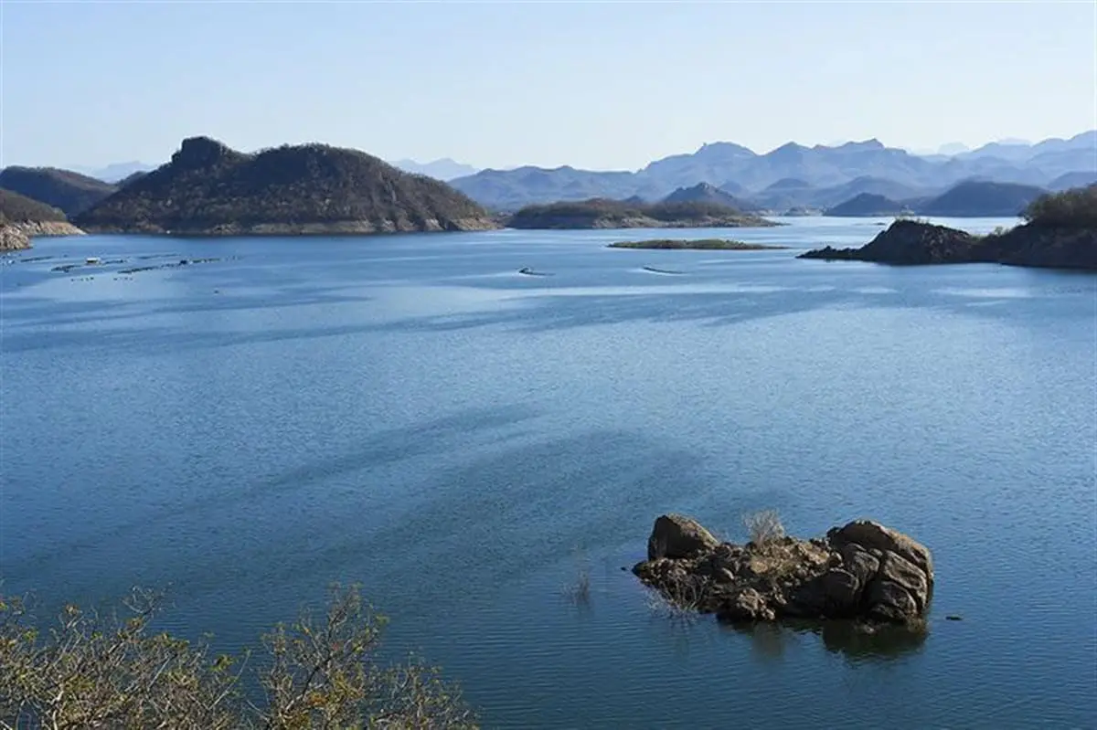 Presa Adolfo López Mateos, El Varejonal sobre el río Humaya. Pinterest