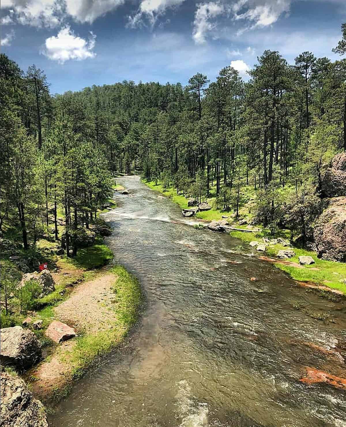 Río Tamazula, en El Durazno, Durango