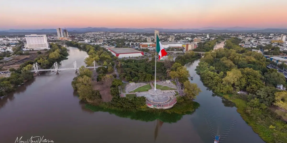 Ríos Humaya, Tamazula y Culiacán en la capital de Sinaloa. Foto Sinaloa 360