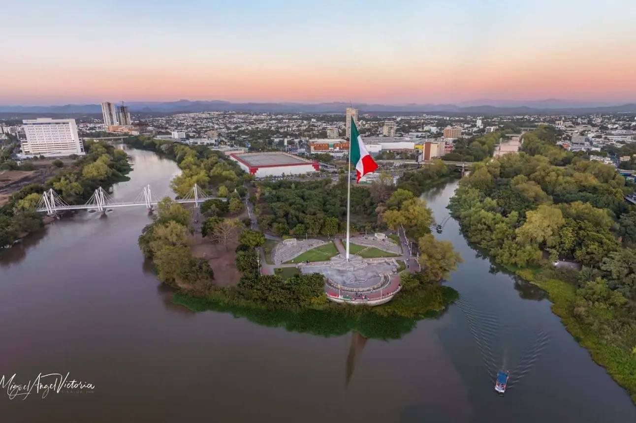 Ríos Humaya, Tamazula y Culiacán en la capital de Sinaloa. Foto Sinaloa 360