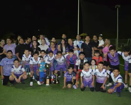 Campeones del Torneo Municipal Fut 7 en Culiacán