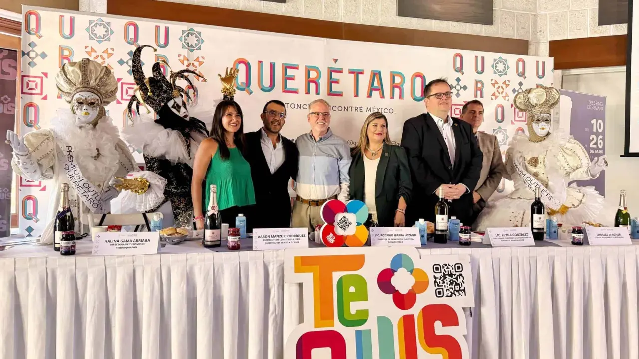 Invitan a la Feria Nacional del Queso y el Vino de Tequisquiapan, Querétaro. Foto: Cortesía