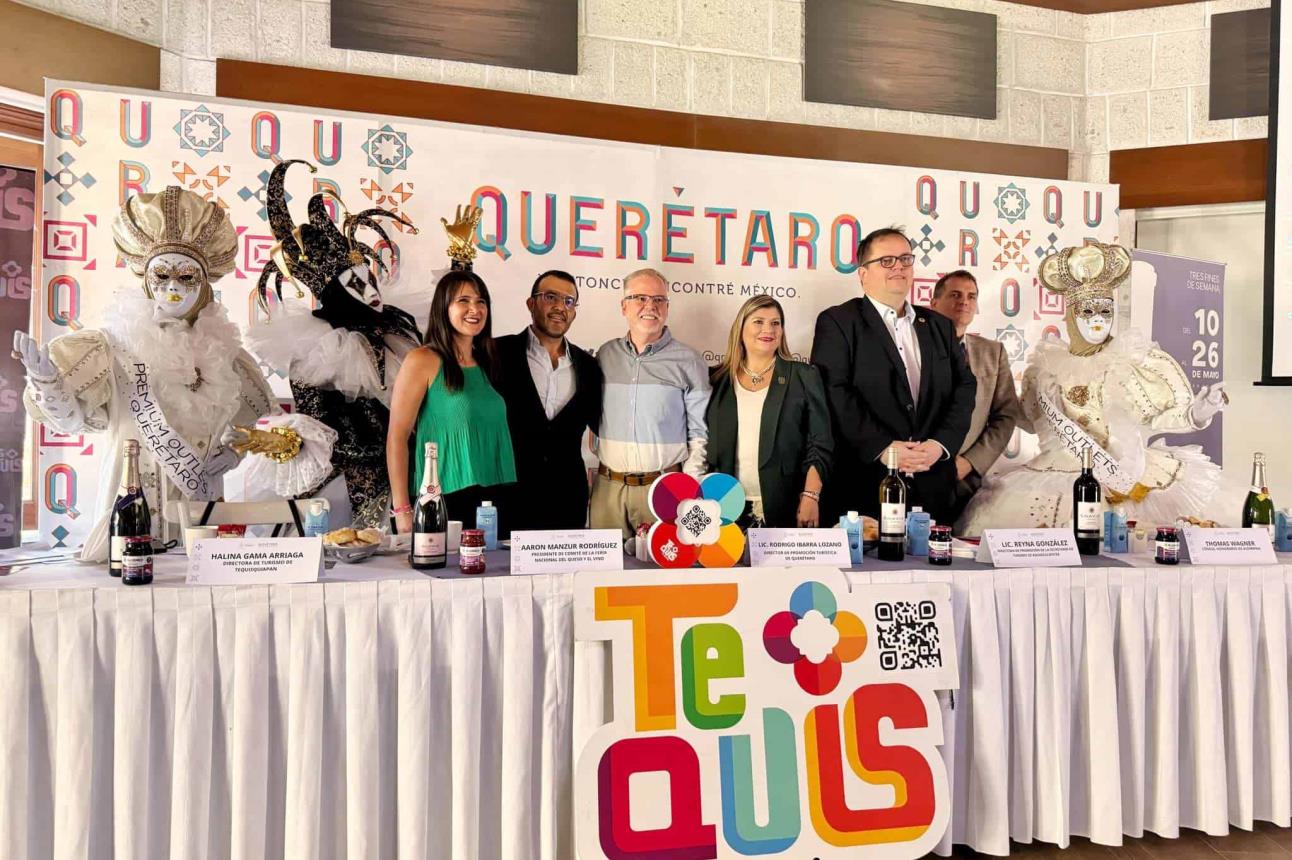Invitan a la Feria Nacional del Queso y el Vino de Tequisquiapan, Querétaro. Foto: Cortesía