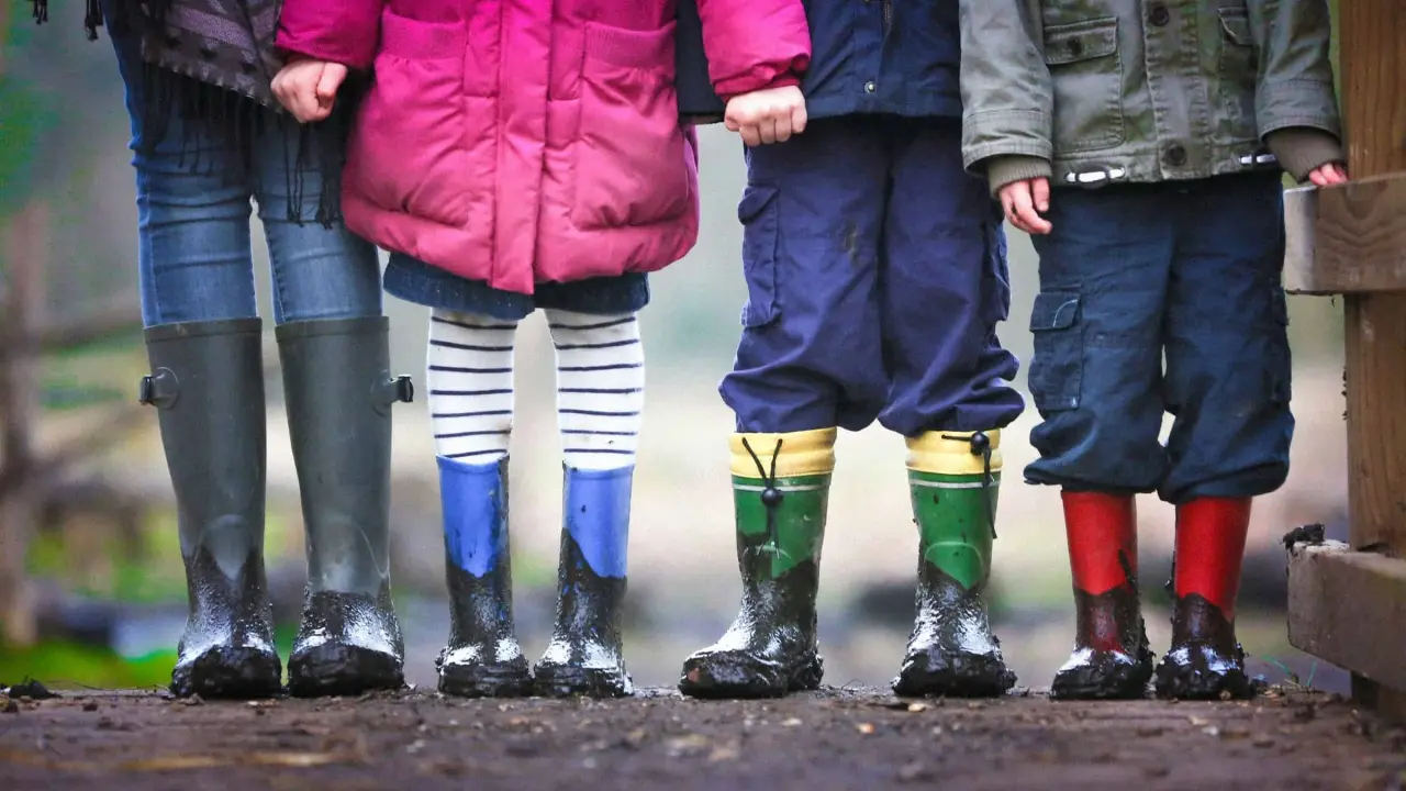 Niños.