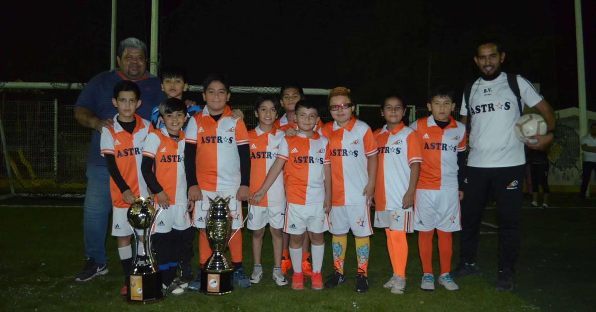 Astros FC de Culiacán arranca el año con grandes éxitos en el terreno de juego