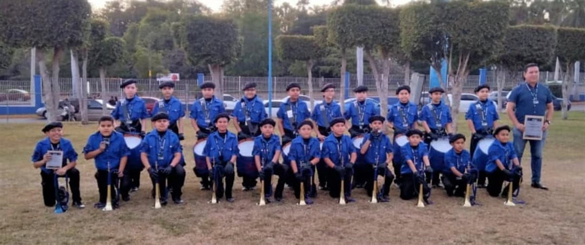 La Banda de Guerra Natalio Landeros Ramos es la mejor de nivel primarias en Culiacán.
